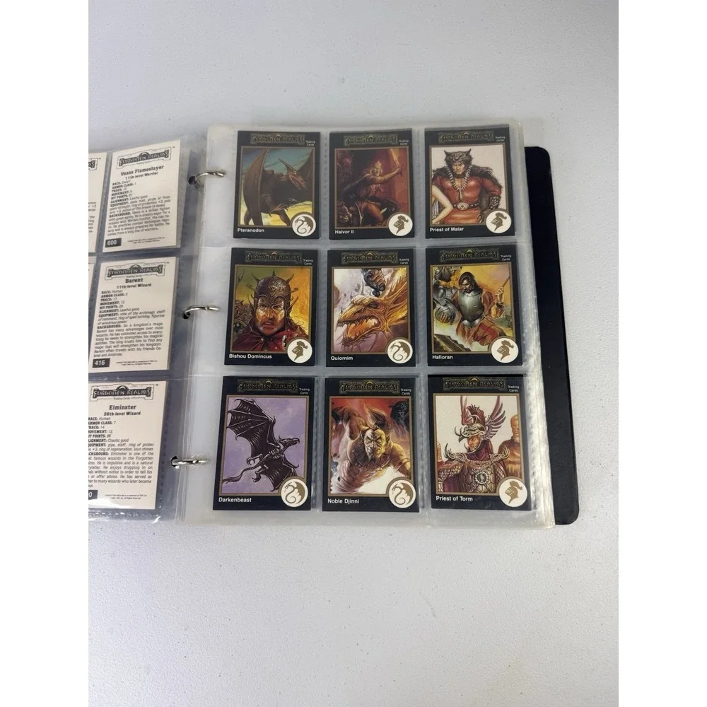 Mixed Lot Of TSR 1992 dungeons And dragons cards